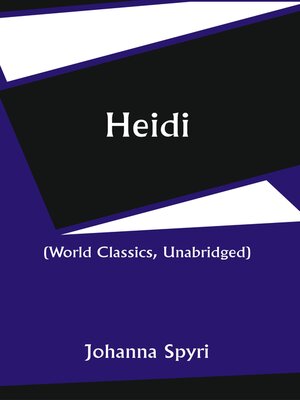 cover image of Heidi